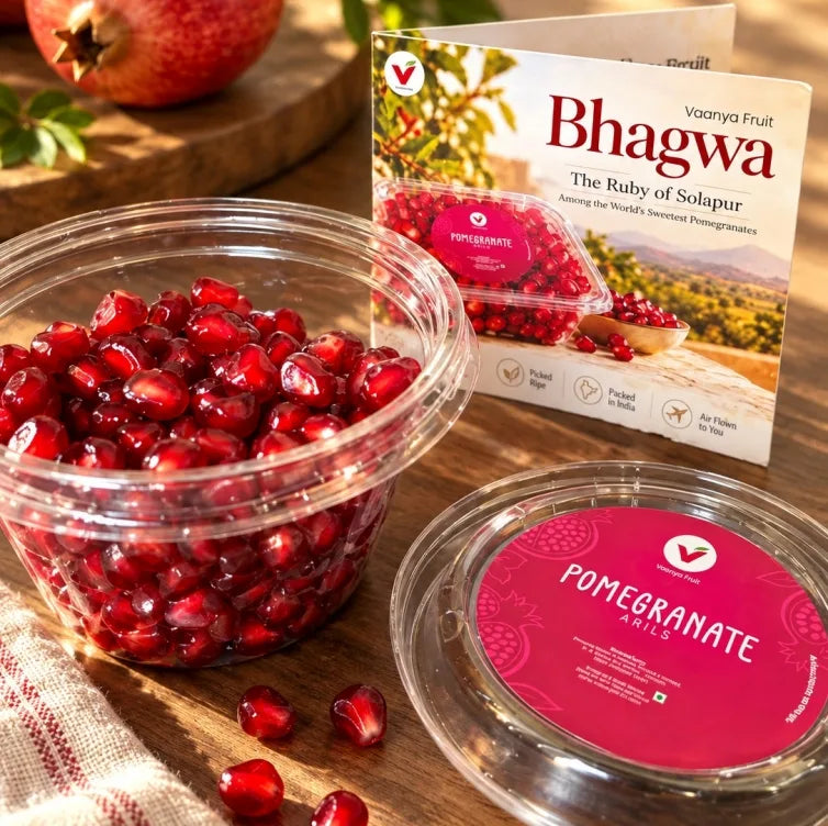 Pomegranate Arils (Pack of 6) & Persimmon